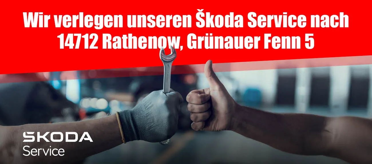 Slider Umzug Skoda Service